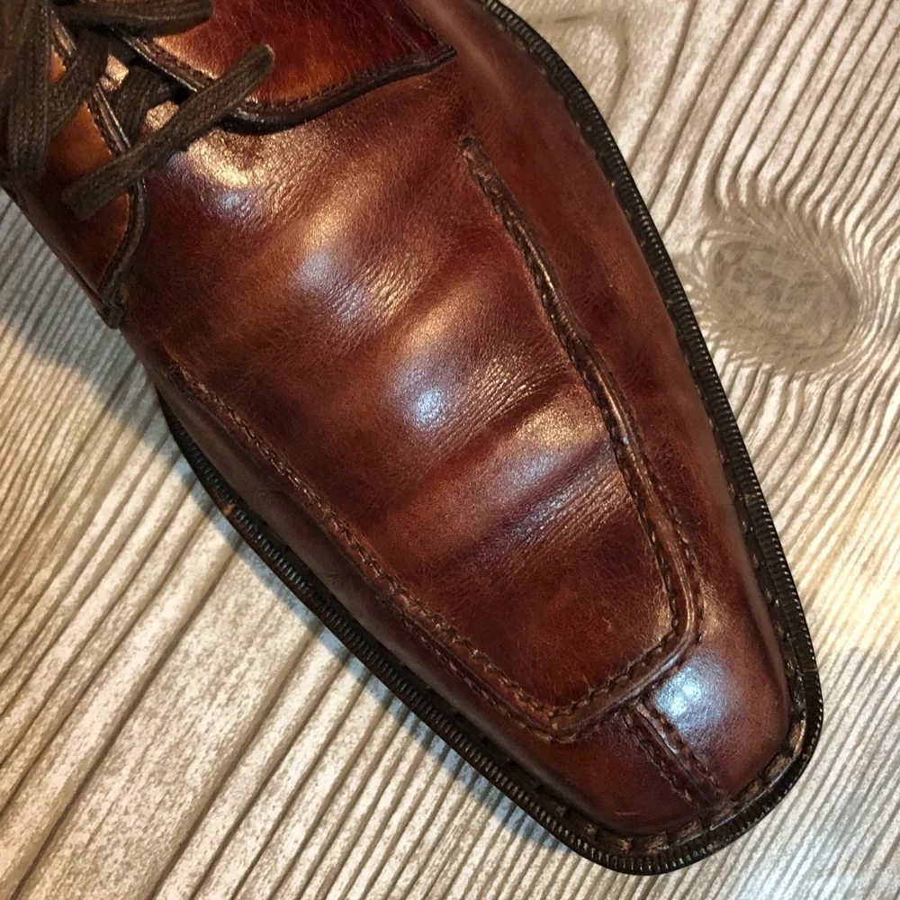 Magnanni Teodoro Split Toe Oxford  Sz 10 - Picture 11 of 12